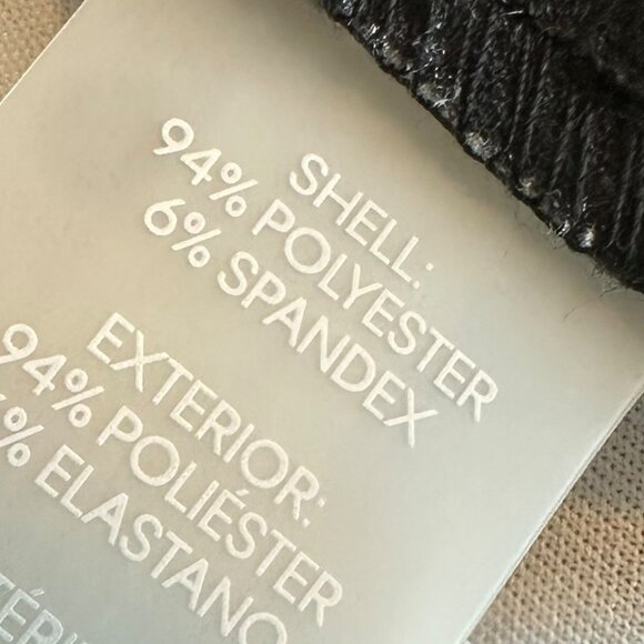 Karl Lagerfeld Black White Polka Dot Dress Short Puff Sleeve Shift Size 10 NWT - Picture 13 of 13